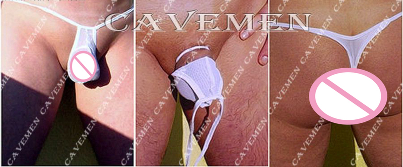 Men's T-Back Underwear with Side Straps＊2443＊