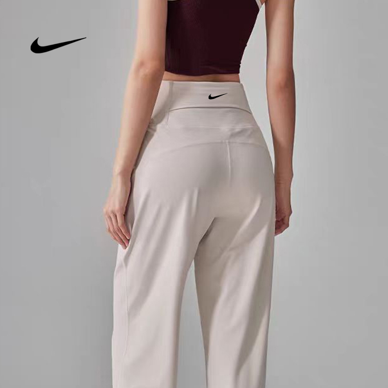 Nike Nike Sports Yoga Pants Women's Wide-Leg Pants Loose Fitness Training High-Waisted Running Loose Breathable Long Pants Nike Nike Sports Yoga Pants Women's Wide-Leg Pants Loose Fitness Training High-Waisted Running Loose Breathable Long Pants