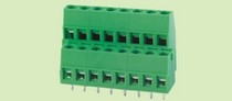 Screw type PCB terminal block KF128HL 128A 128B-5 0mm high and low dislocation terminal