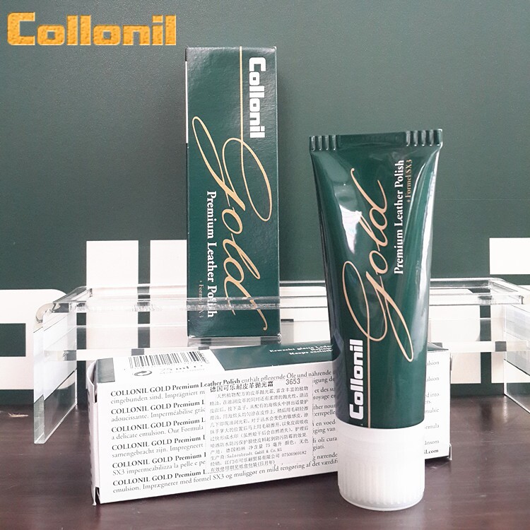 collonil gold premium leather polish