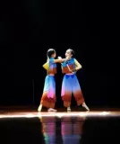 10-й стиль Сяохэ, детские костюмы для выступлений в нашем полевом стиле, современные этнические костюмы для выступлений, головные уборы и реквизит