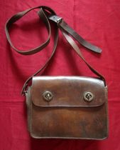 Before and after the founding of the Peoples Republic of China (old-fashioned thick cowhide backpack) - good leather 3 mm thick