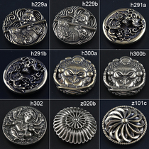 Pure copper financial cloth buckle pure copper Qi Tianda Sheng bite Ling skeleton rose thousand hand God elephant decorative buckle DIY luggage accessories