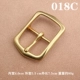 018c-Brass Sunny Buckle-4.0см