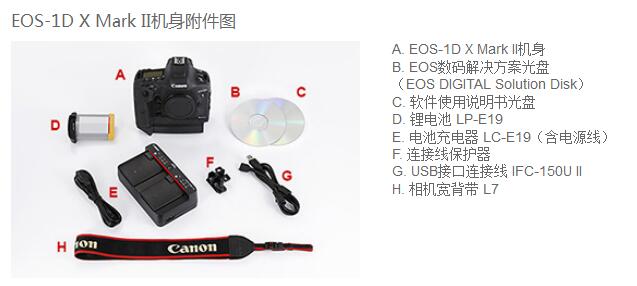 Canon / Canon EOS-1D X Mark II Máy ảnh DSLR hàng đầu khung hình đầy đủ Canon 1DX2 - SLR kỹ thuật số chuyên nghiệp máy ảnh sony a6300