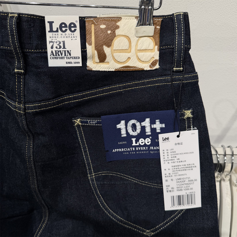Lee Selvedge 101+ Series 731 Tapered Raw Denim Men's Pants Lmb1017313Xa00F-898L00
