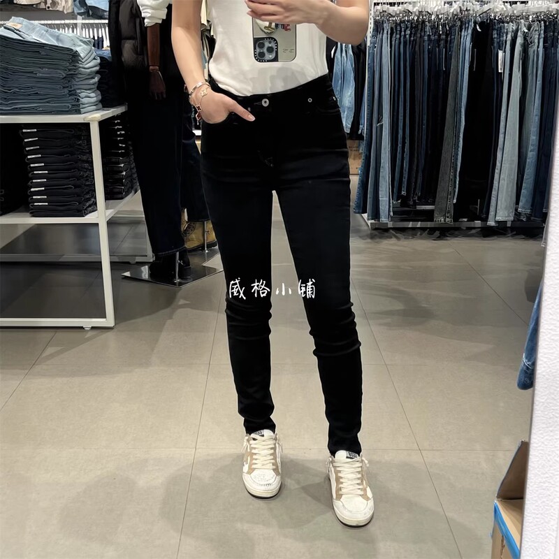 Spring New 101+Lee High-Waisted Skinny Jeans for Women, Model 419, Lwb100419100074-A05040