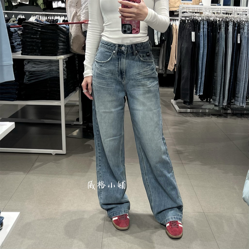 Spring New Arrival Lee Women's 428 Loose Straight-Leg Jeans Lwb100428101291-A08089