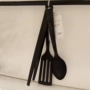 Tây An IKEA Gnapp Đồ dùng nhà bếp 3 bộ chống dính soong muỗng xẻng đen kệ để dao thớt