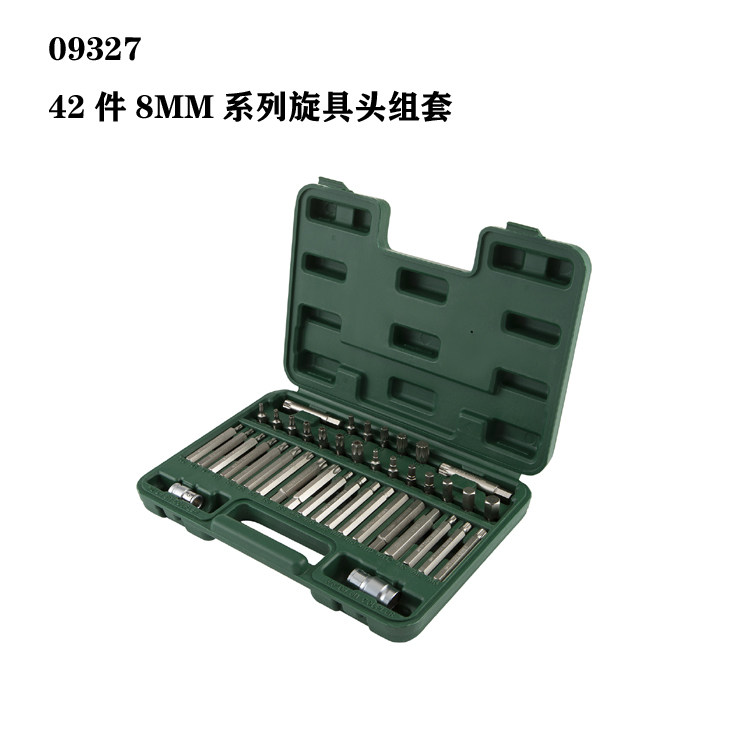 Shida 42 pieces 8MM series screwdriver head set 09327 batch head set