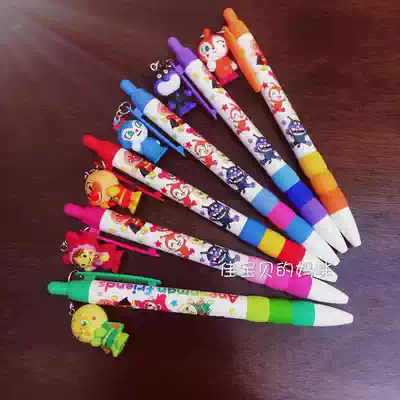 Spot Japanese original Breadman Museum stationery monopoly limited collection character ballpoint pen with pendant