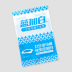 10 mảnh màu xanh và trắng xách tay du lịch hàng hóa du lịch dùng một lần nhà vệ sinh du lịch kinh doanh khách sạn - Rửa sạch / Chăm sóc vật tư balo du lịch mini Rửa sạch / Chăm sóc vật tư