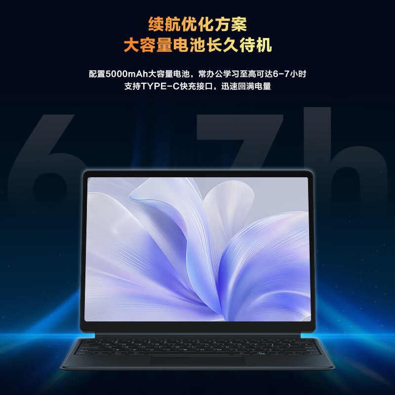 Lenovo Eco Brand Superpower 2-in-1 Tablet S130 13-Inch 3K Screen for Entertainment and Learning