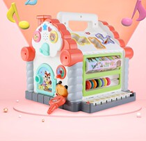 Special Huile 739 Fun Wisdom Cabin Baby Early Education Shape Matching Building Blocks Baby Educational Toys 1-3 Years Old