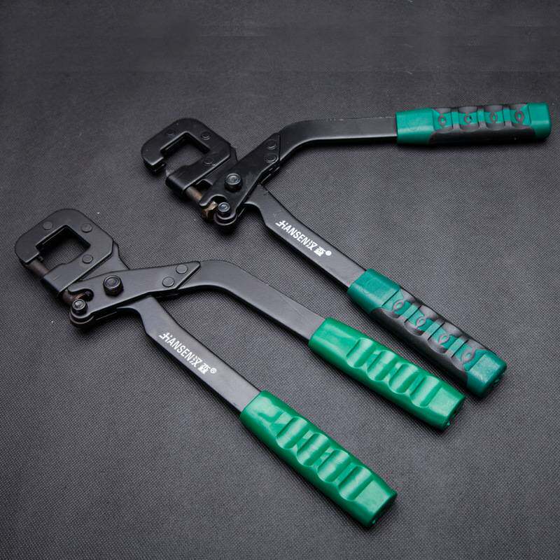 Hansen Tool Double the keel pliers metal punching pliers with eye pliers aluminum alloy ceiling punching pliers