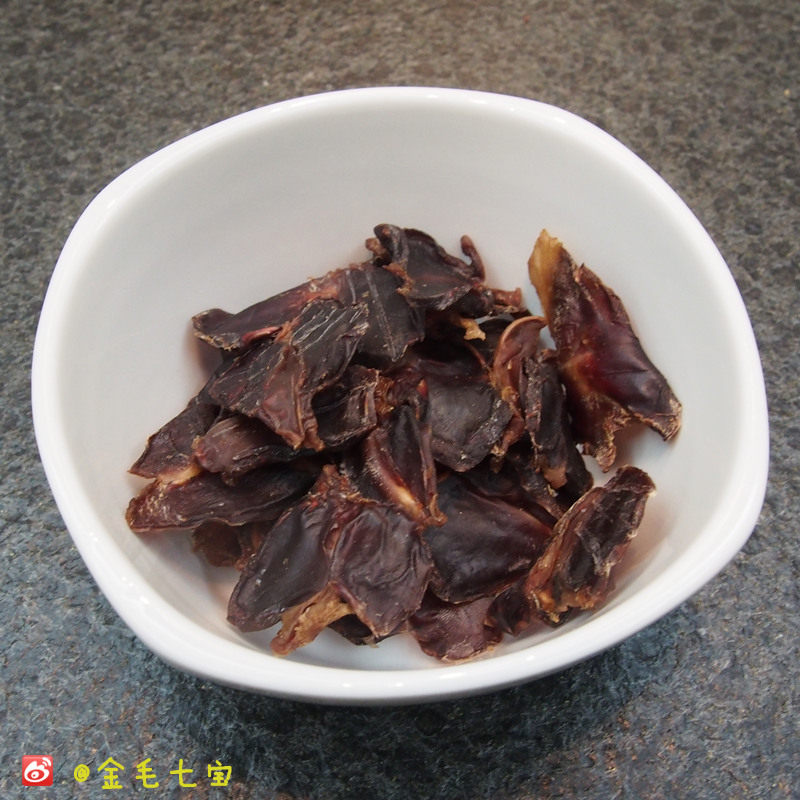 No Additive Homemade Homemade Pet Treats Training Snacks Golden Retriever Qibao Homemade Roasted Duck Gizzard Slices 50g
