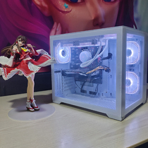 Tenth generation i5 10400F 10606G sea view room white water-cooled chicken game desktop computer main live host