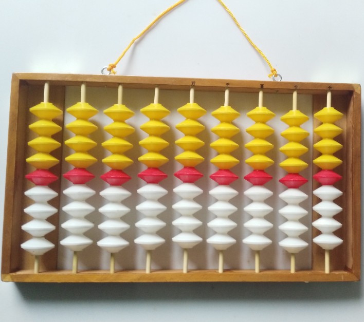 9-gear big abacus teacher teachers use abacus for demonstrating big abacus beads without slipping abacus and hanging blackboard for teaching