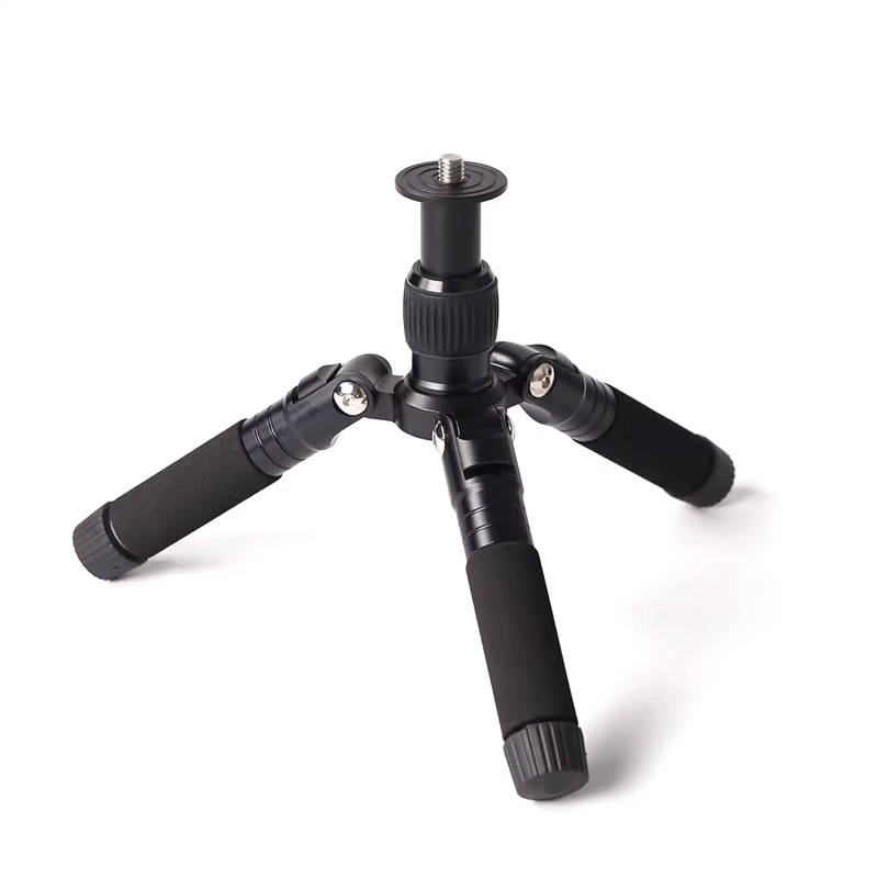 Đường dẫn niềm vui Chân máy mini Chân máy chụp ảnh kim loại góc macro Máy ảnh Micro SLR điện thoại di động khung dính selfie - Phụ kiện máy ảnh DSLR / đơn chân máy điện thoại