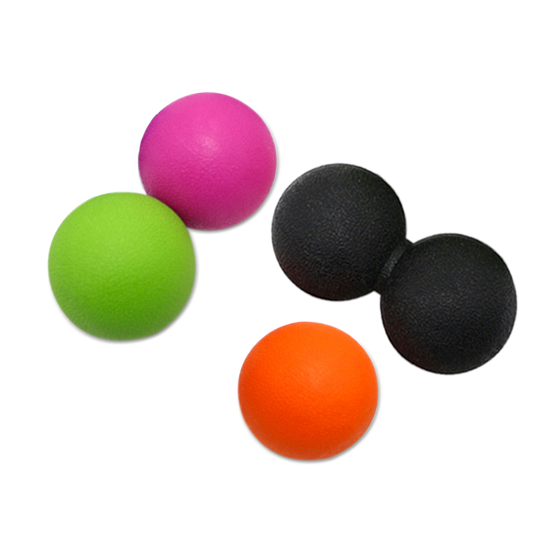 Peanut Ball Plantar Fascia Ball Multifunction Muscle Relaxing Grip Ball Yoga Fitness Sports Shoulder Neck Massage Large