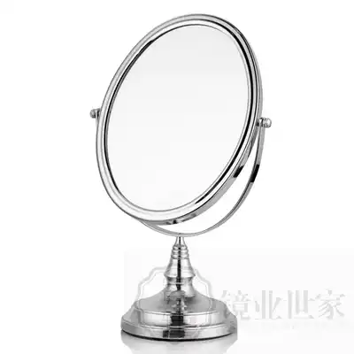 Double-sided high-definition counter mirror Glasses shop table mirror Gold shop try-on mirror Desktop makeup mirror Jewelry special mirror