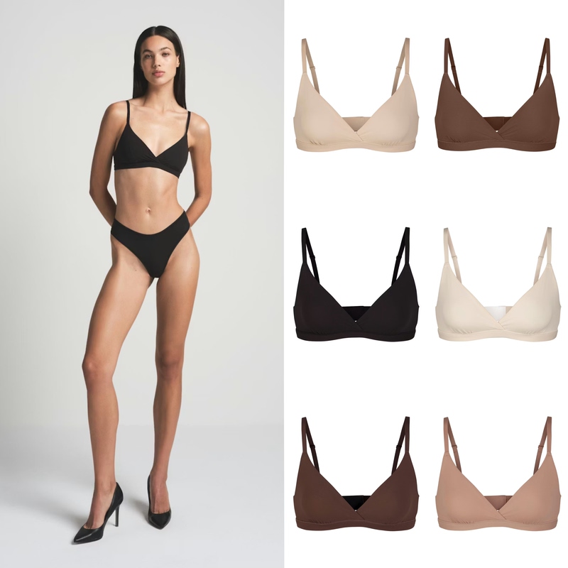 Meidai Genuine Skims Fits Everybody Crossover Bralette Cross Bra Underwear