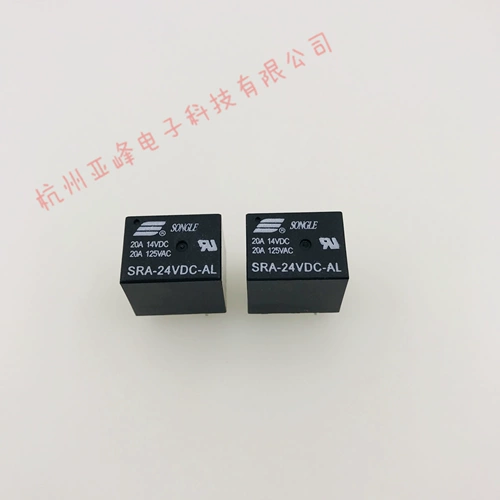松乐 Auto Relay SRA-24VDC-Al Group часто открывает 4 фута 20A14VDC T74 HFKW