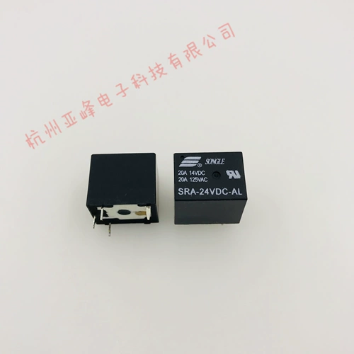松乐 Auto Relay SRA-24VDC-Al Group часто открывает 4 фута 20A14VDC T74 HFKW