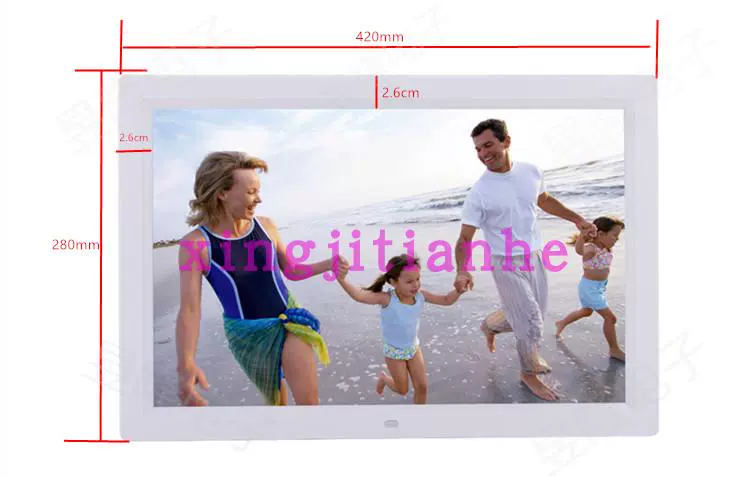 Ultra HD 17 inch / 19 inch / 22 inch khung ảnh kỹ thuật số siêu mỏng máy ảnh quảng cáo album điện tử 1080p với HDMI
