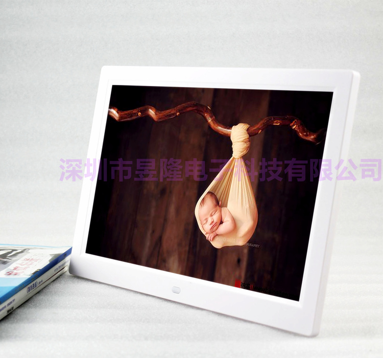 12 inch 15 inch hẹp side HD Samsung màn hình kỹ thuật số khung ảnh hỗ trợ định dạng đầy đủ album ảnh điện tử video quảng cáo máy