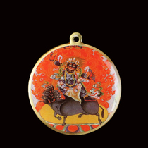 Tibetan Secret Square King Kong Armored Armor Buddha Pendant Taiwan Fashion Necklace Jewelry Pendant