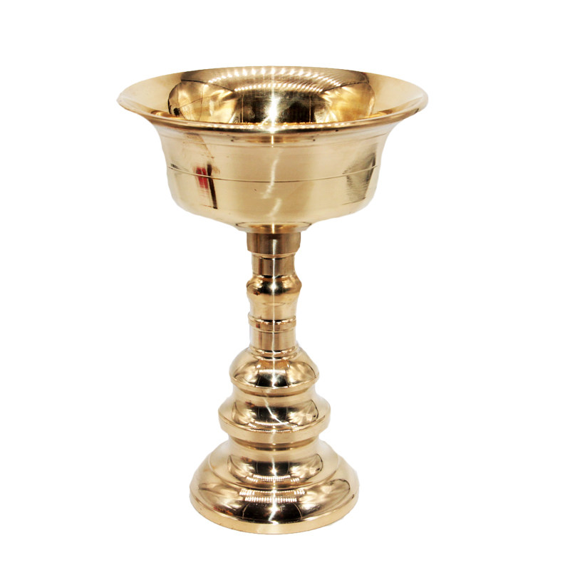 Hidden Mifang 16 Number of lamp seats 2 brass ghee oil lamp holder Available ghee wax edible oil can burn for 48 hours