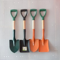 Outdoor iron shovel camping shovel Four-in-one shovel Multi-functional engineering shovel folding shovel landscaped garden art tool shovel