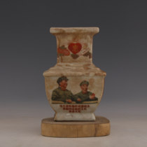 Viagra Memorial of Viagua during the period of the Model Cultural Revolution Mao and Lin Biao Photo Quartet Red Collection