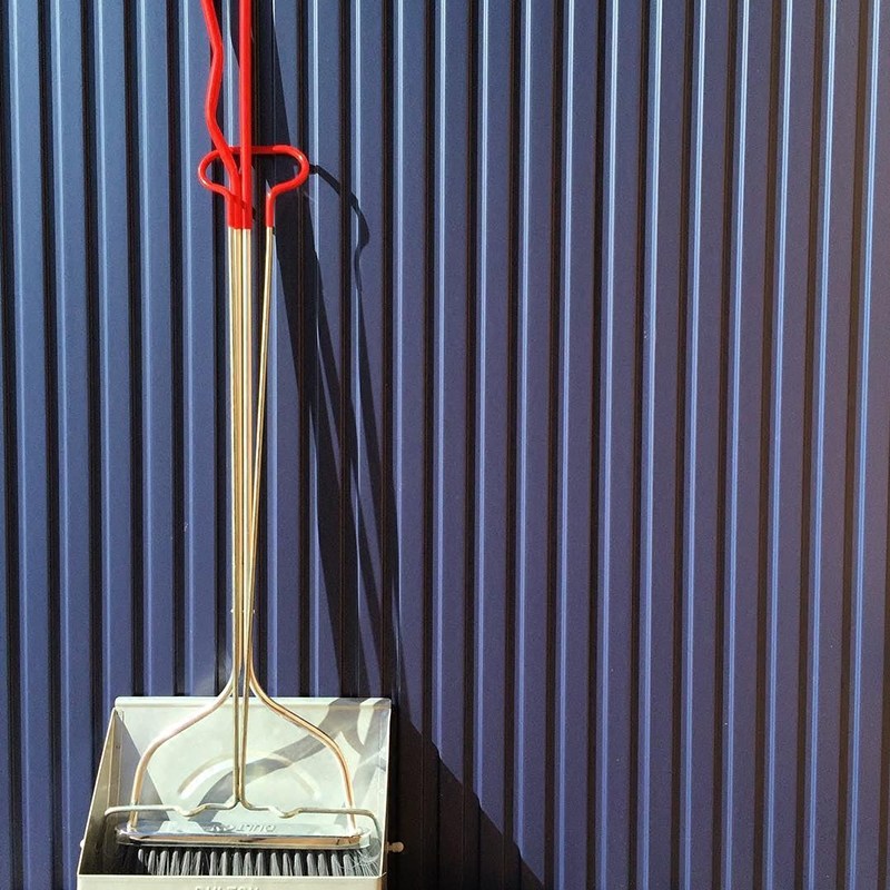 Molly aircraft head dulton long handle metal garbage shovel home sweep to set the dustpan suit personality creative-Taobao