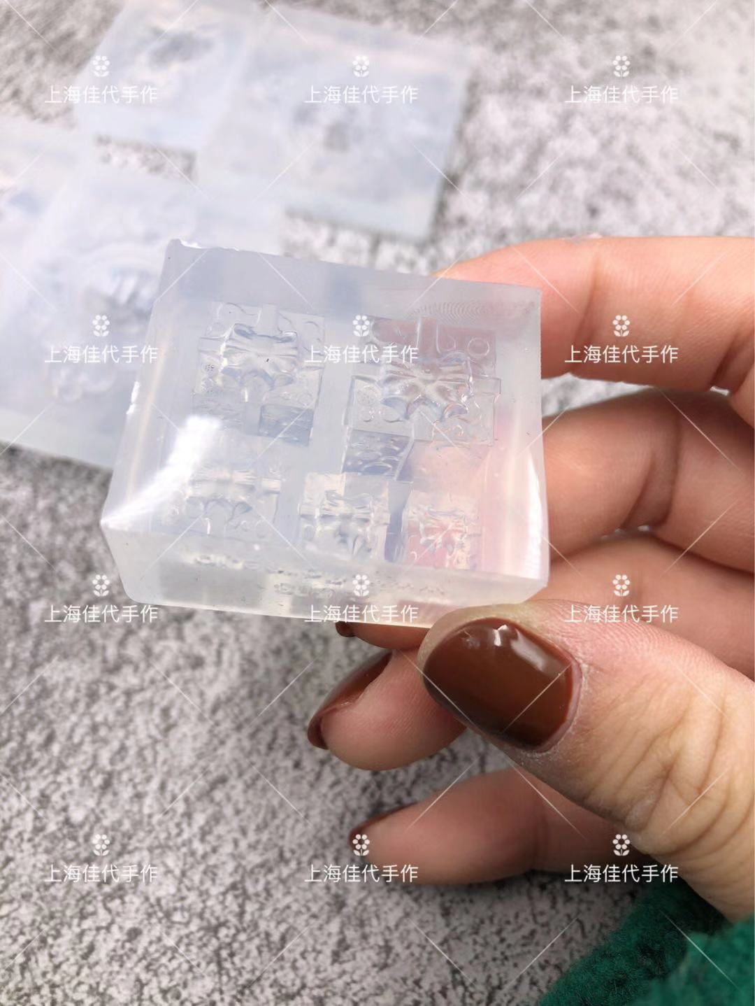 Thượng Hải Jiadai làm bằng tay nhiều loại nhỏ tinh tế hộp quà tặng khuôn mặt dây chuyền phụ kiện khuôn - Tự làm khuôn nướng khuôn làm kem silicon
