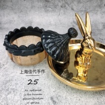 Shanghai Jiadi hand for crystal round containing case mold mirror drop glue mold handmade DIY mold