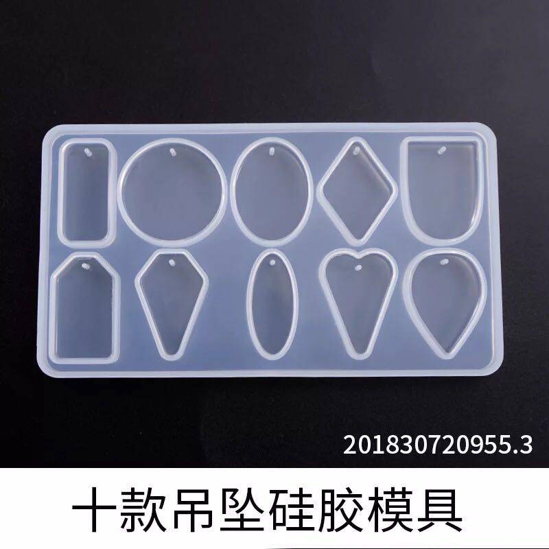 Shanghai Jiadehands for 10 listed moulds Pendant Cards Die Drop Glue Molds
