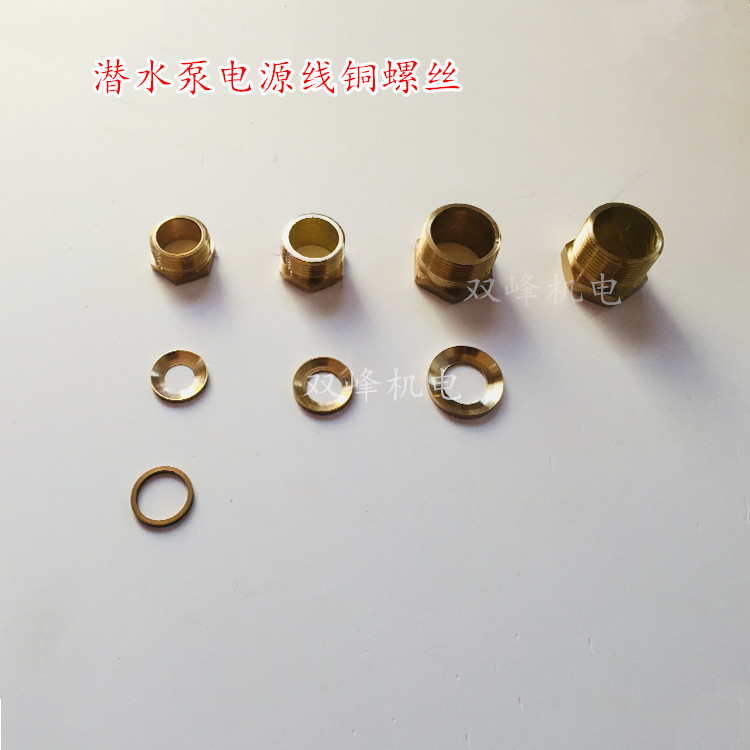 2 2 kW submersible pump oil dip pump power wire copper screw nut nut nut gasket 550W 1 1KW