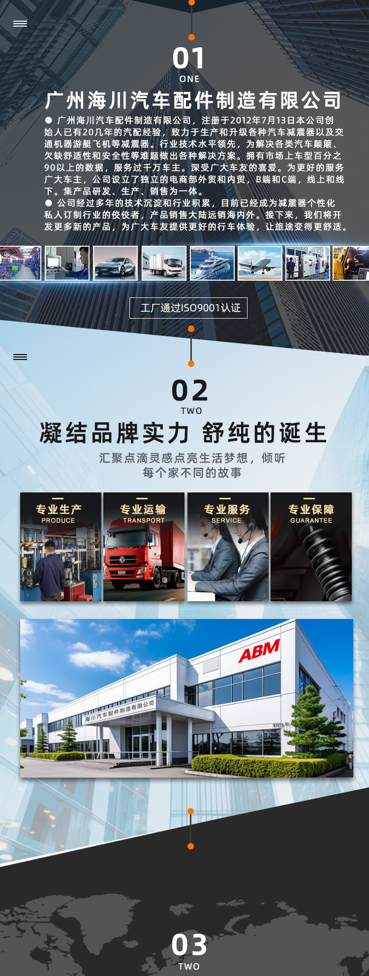 Автомобильные амортизаторы ABM для Dongfeng Nano 01