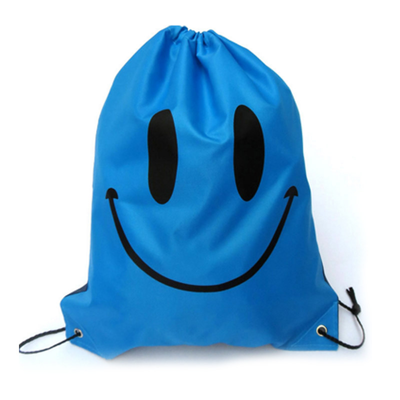 New product corset bag waterproof bag clothes backpack bag beach bag shoulder bag smiley face canvas bag swimming equipment manufacturer