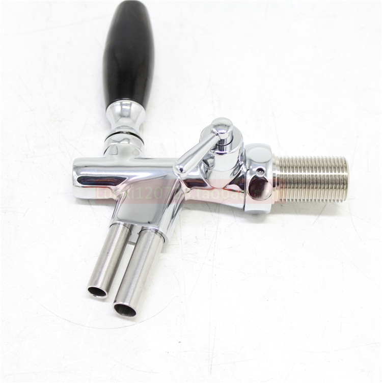 No bubble faucet foam elimination faucet wine bubble separation faucet double tube faucet foam elimination wine head