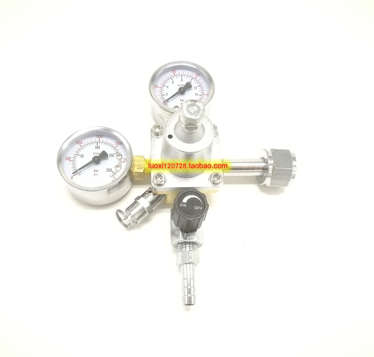 Beer machine pressure reduction table CO2 pressure reduction valve closing valve CO2 tower decompression gauge special
