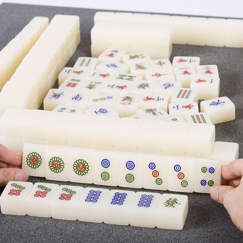 Hand rub new plus wave card ivory yellow jade eco-friendly home boutique acrylic abrasion resistant outlet mahjong parlour
