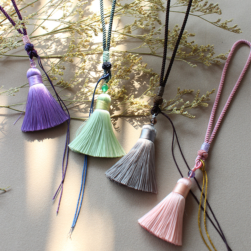 The original Milanese rope lanyard can be used to play with a handle rope large hanging ornaments jade carving pieces four-color new products