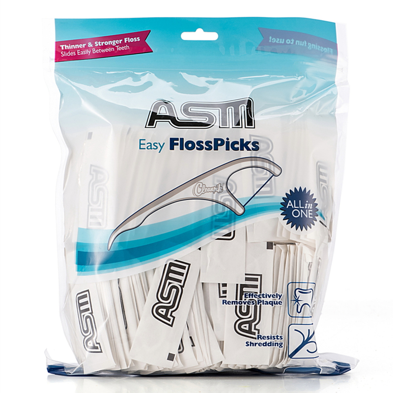 cleanpik floss stick Portable portable toothpick Family pack Not easy to fluff Single pack Independent 350 pcs