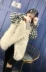 2018 áo vest lông mới dệt hoang dã giả lông lông cáo Slim mỏng áo vest lông dài áo lông đẹp Faux Fur