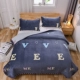 Tinh nhung ba mảnh bìa giường bông cotton nhung giường tatami lanh chắp vá chăn mền che Taikang - Trải giường drap phủ giường