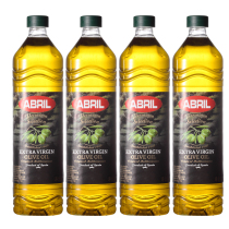 (Produced in April 21)Spain imported ABRIL ABRIL extra virgin olive oil 1L*4 bottles plastic bucket