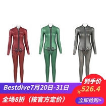 BESTDIVE diving good 3MM men AND womens front open colorful free diving wetsuit diving suit multi-color optional